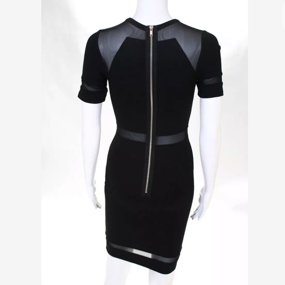 Torn by Ronny Kobo sheer mesh panel Lourdes dress - Picture 7 of 8